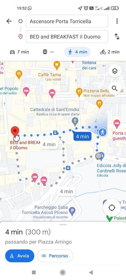 أسكولي بيتشينو Bed And Breakfast Il Duomo المظهر الخارجي الصورة